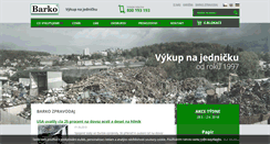 Desktop Screenshot of druhotnesuroviny.cz